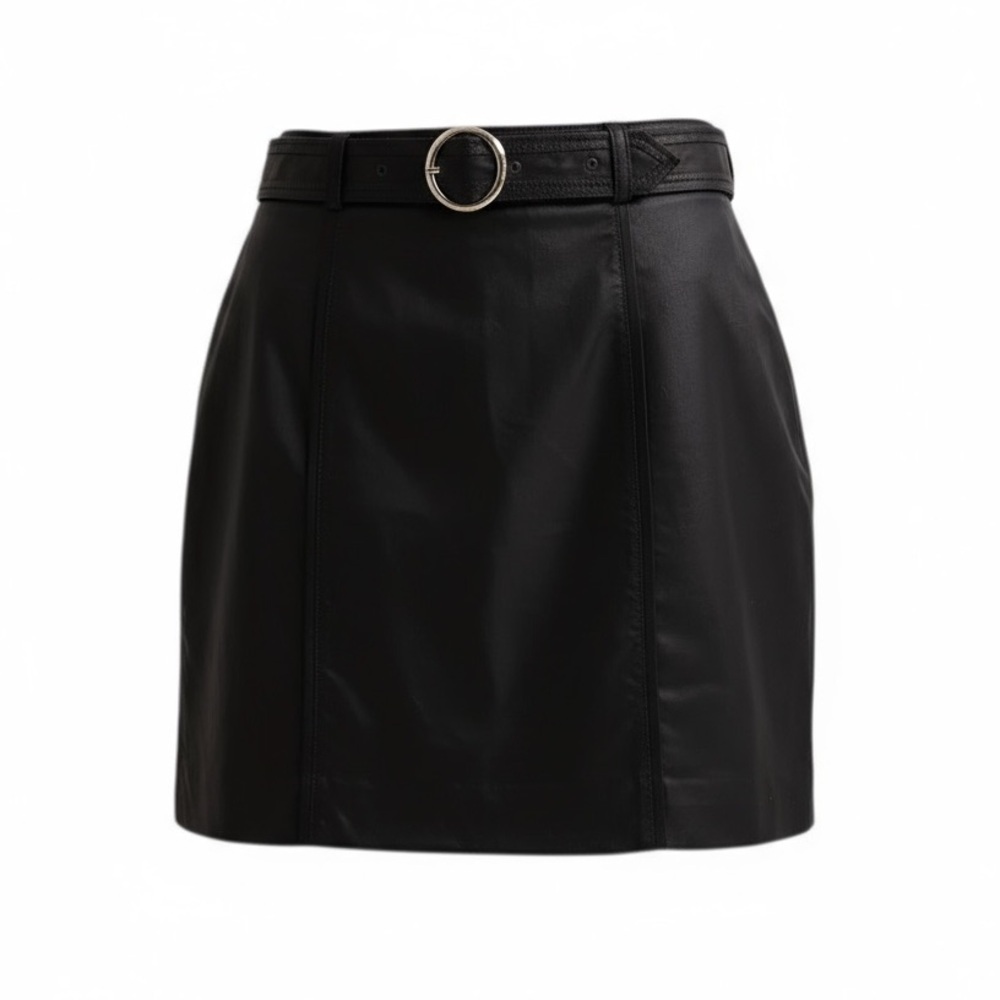 WHBM White House Black Market 6 S Black Skirt R $99